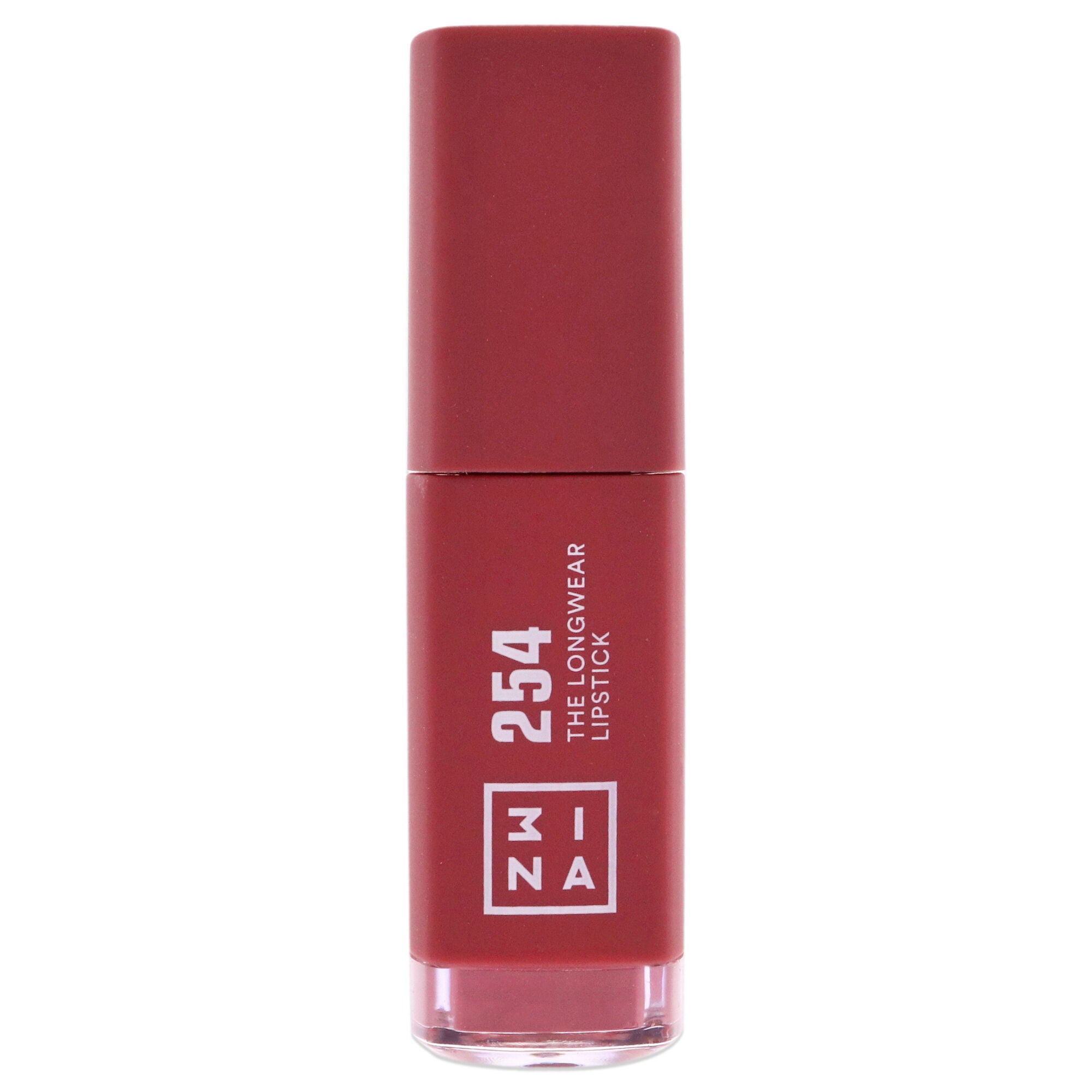 The Longwear Lipstick 254 Dark Pink Nude By 3INA For Women 0 20 Oz Lipstick Swimsuits For All