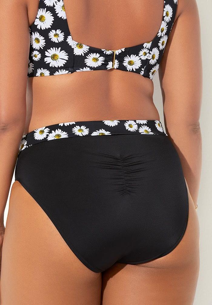 Lace Up High Waist Bikini Set Daisy Daisy Swimsuits For All