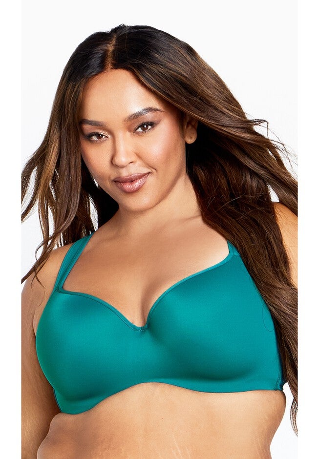 Fashion Balconette Bra, DEEP TEAL, hi-res image number null