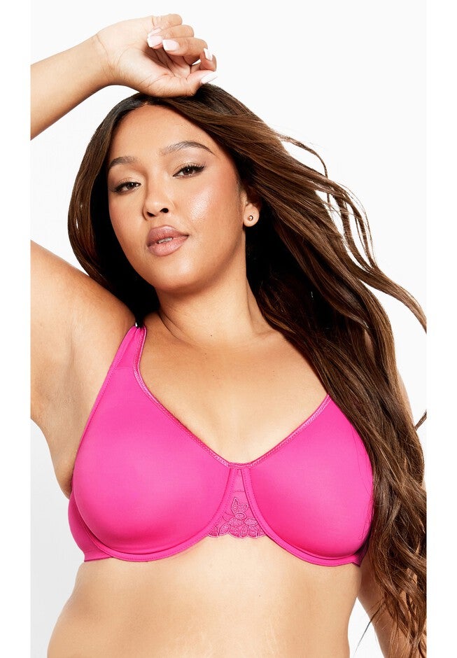 Fashion Smooth Caress Bra, ROSE VIOLET, hi-res image number null