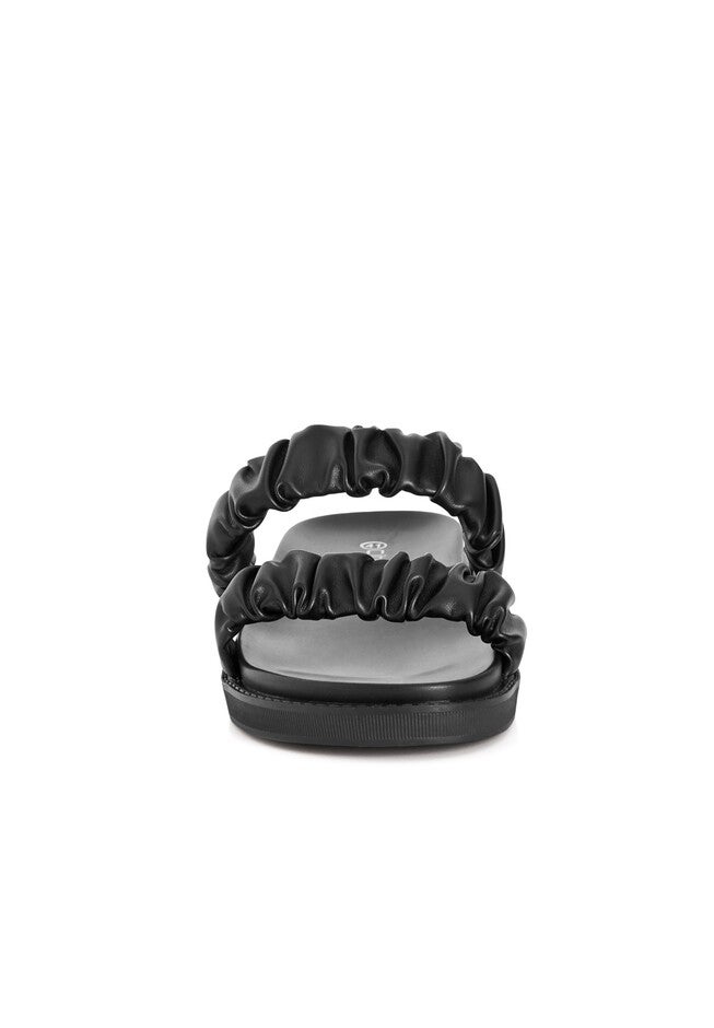 WIDE FIT Lille Slide - black, BLACK, alternate image number null