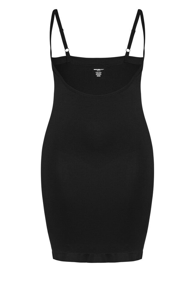Seamless Shaper Slip, BLACK, alternate image number null