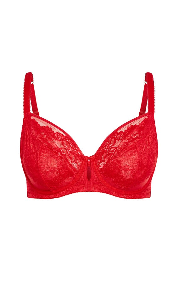 Manon Underwire Bra - rose red, ROSE, alternate image number 2