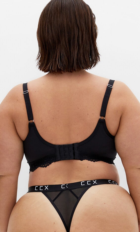 Signature Wireless Bra - black, BLACK, alternate image number null