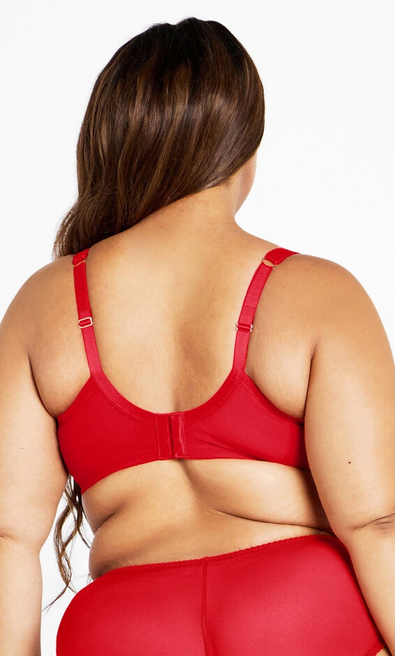 Manon Underwire Bra - rose red, ROSE, alternate image number 1