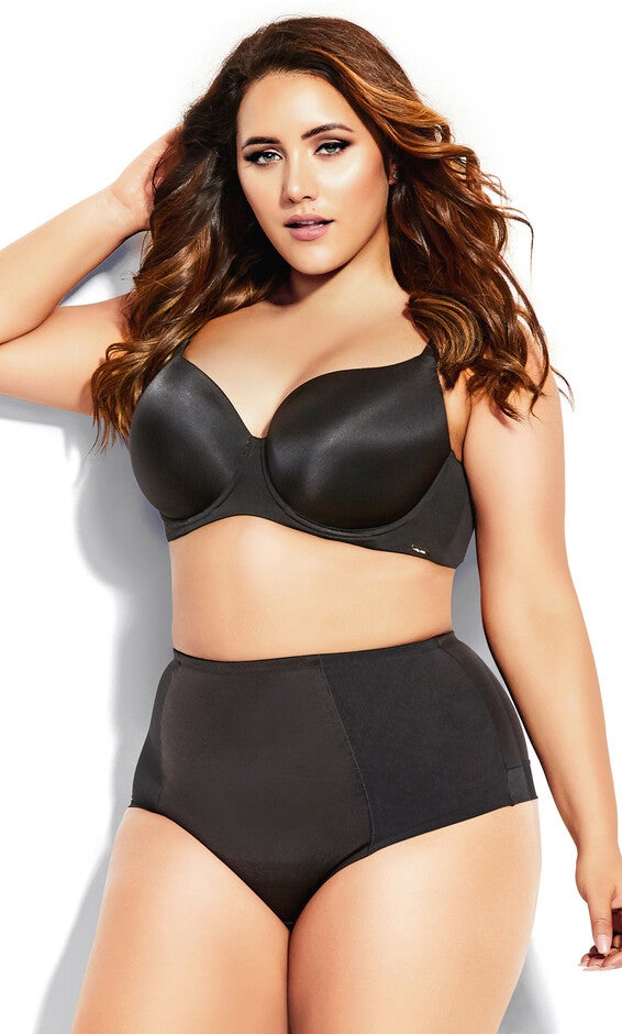 Smooth & Chic Control Thong - black, BLACK, hi-res image number null
