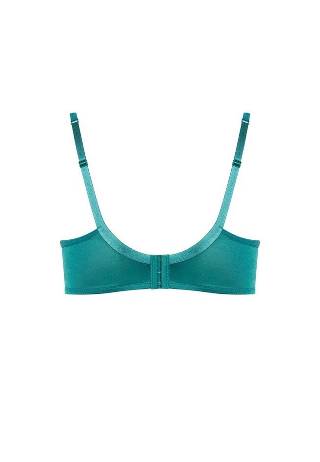 Fashion Balconette Bra, DEEP TEAL, alternate image number null