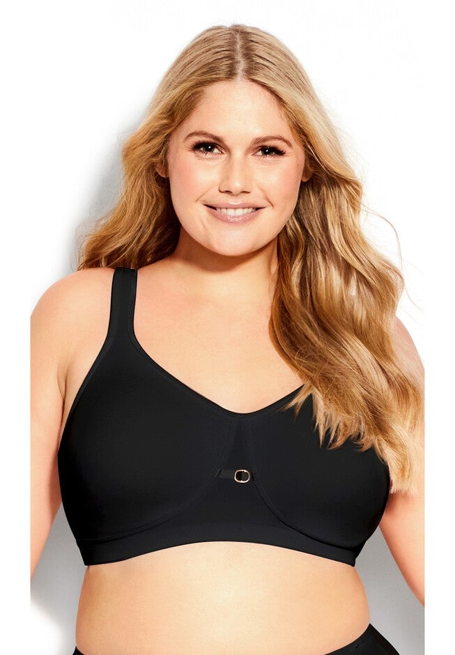 Soft Caress Bra, BLACK, hi-res image number null