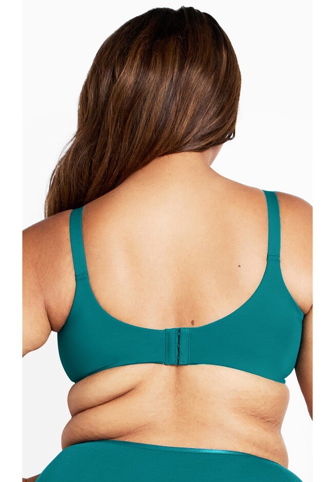 Fashion Smooth Back Bra, DEEP TEAL, on-hover image number null