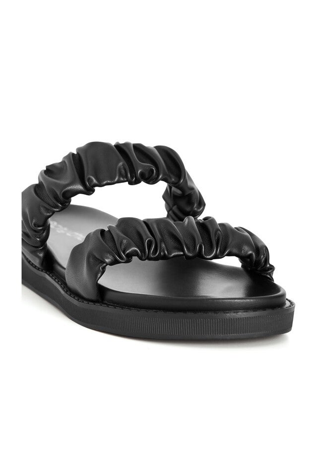 WIDE FIT Lille Slide - black, BLACK, alternate image number null
