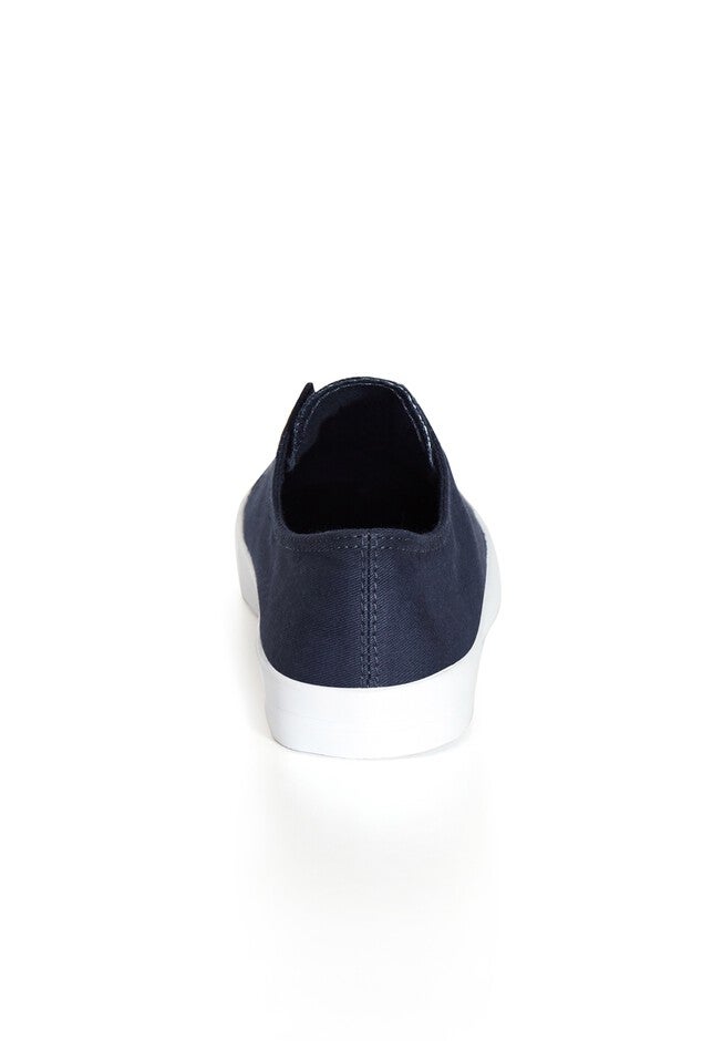 Laceless Sneaker, NAVY, alternate image number 6