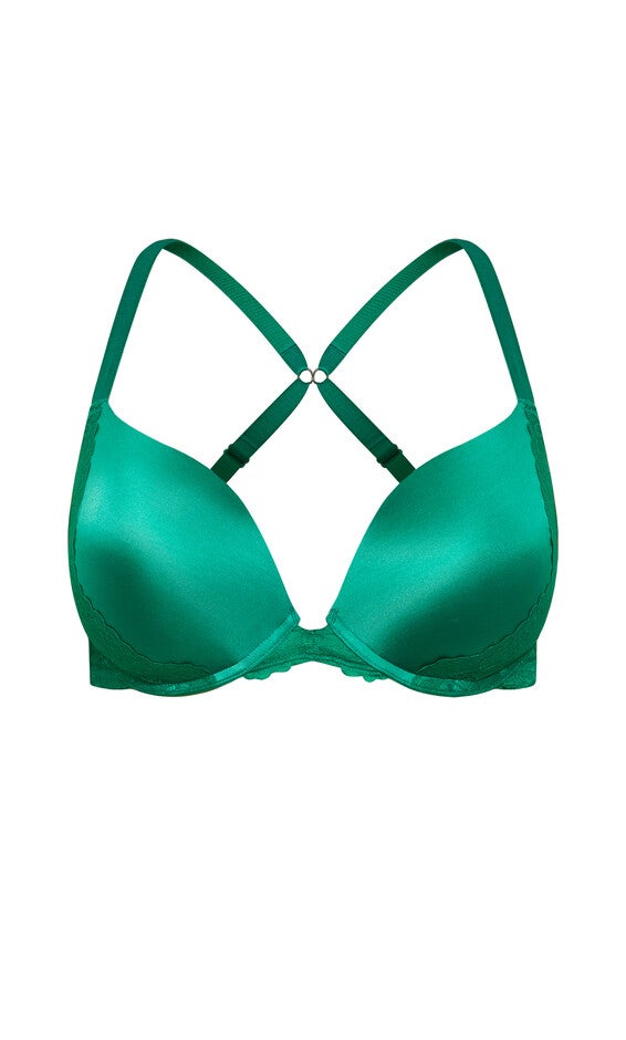 Allure Push Up Bra - kelly green, GREEN, alternate image number null
