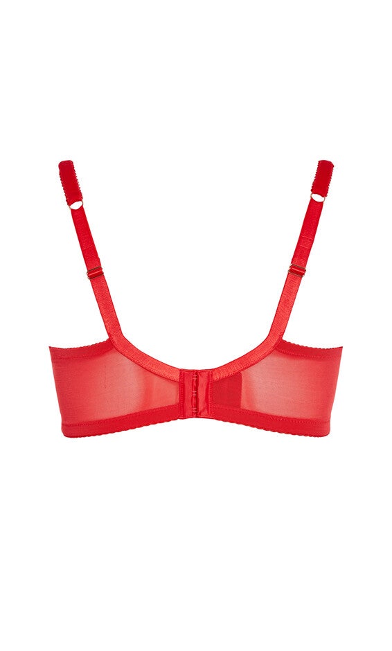 Manon Underwire Bra - rose red, ROSE, alternate image number 3