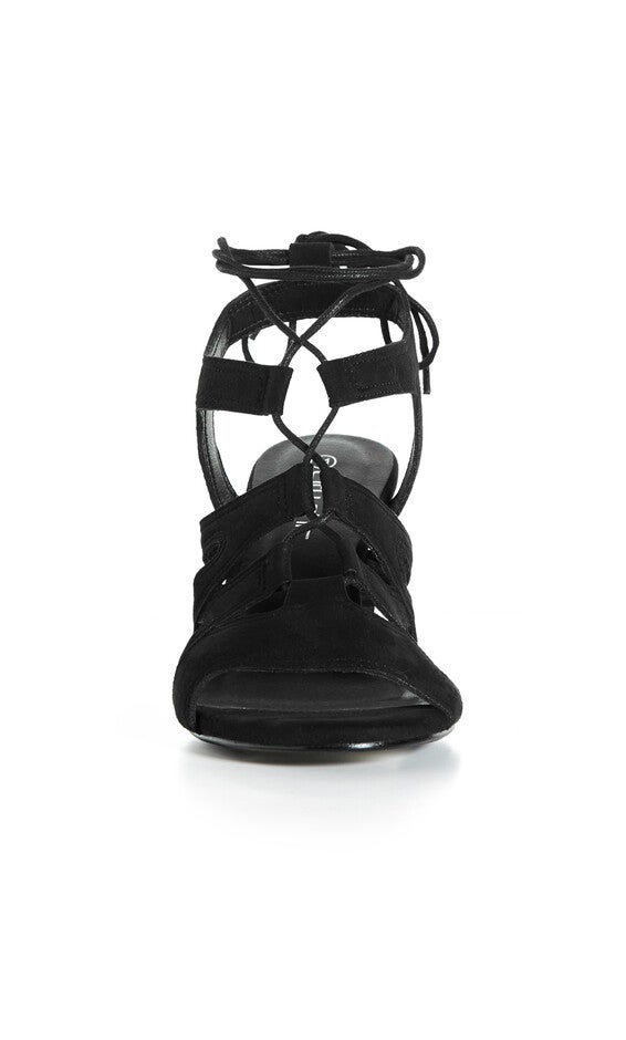 WIDE FIT Strap Lacey Heel - black, BLACK, alternate image number 5