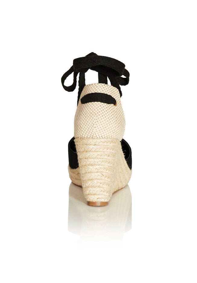 Sage Wedge - black, BLACK, alternate image number null