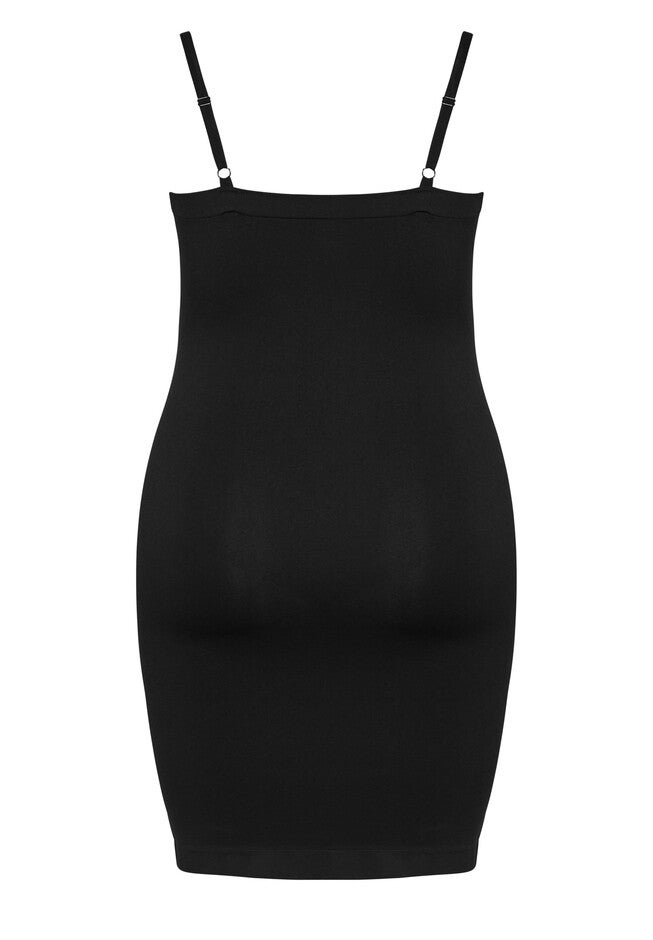 Seamless Shaper Slip, BLACK, alternate image number null