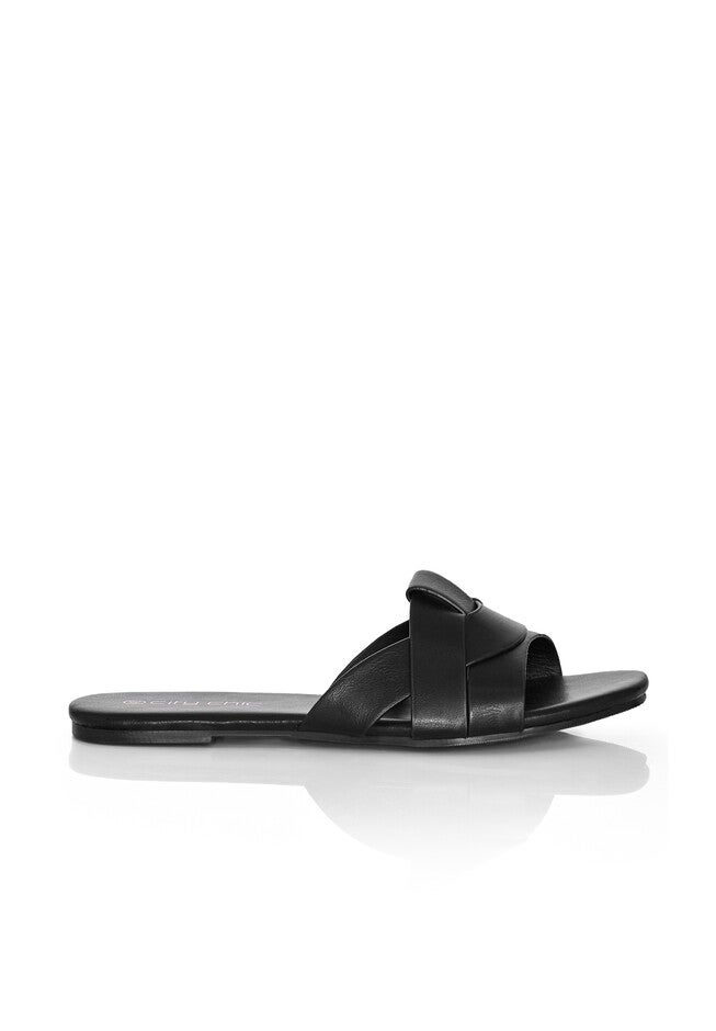 WIDE FIT Spark Slide - black, BLACK, on-hover image number null