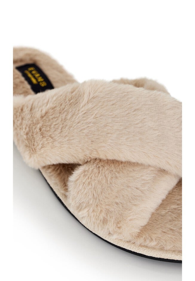 Jojo Cross Slipper, CREAM, alternate image number null