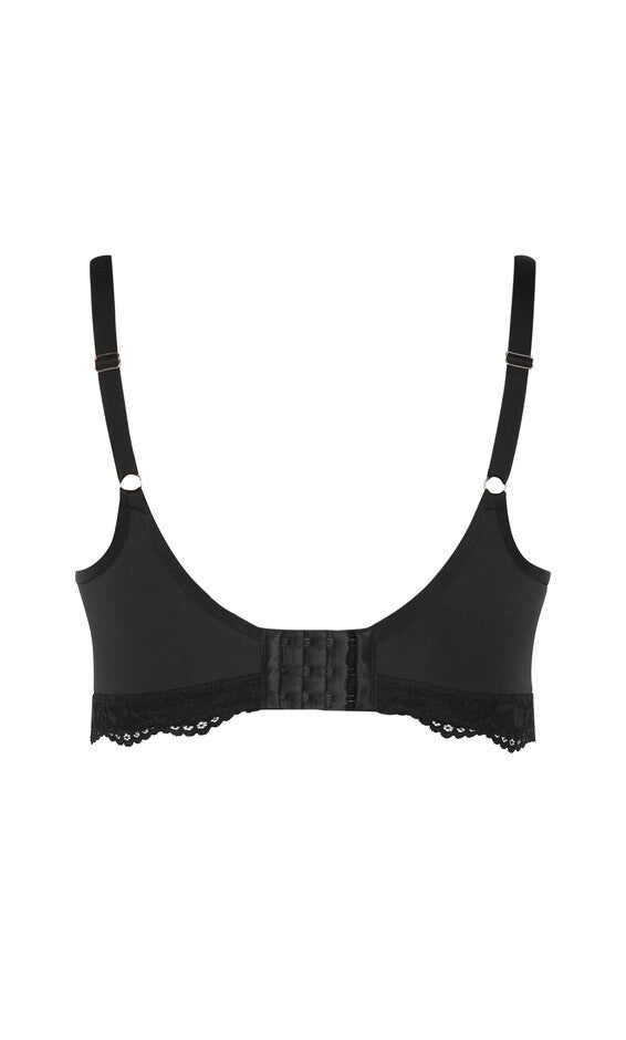 Signature Wireless Bra - black, BLACK, alternate image number null