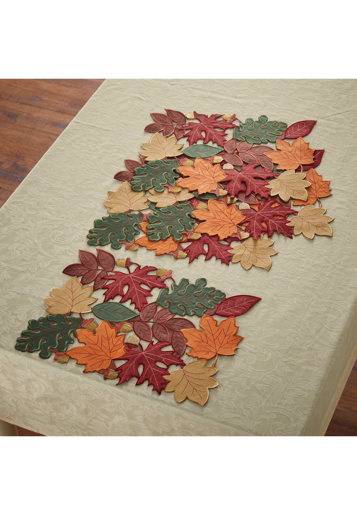 Set of 4 Embroidered Cut-Out Placemats