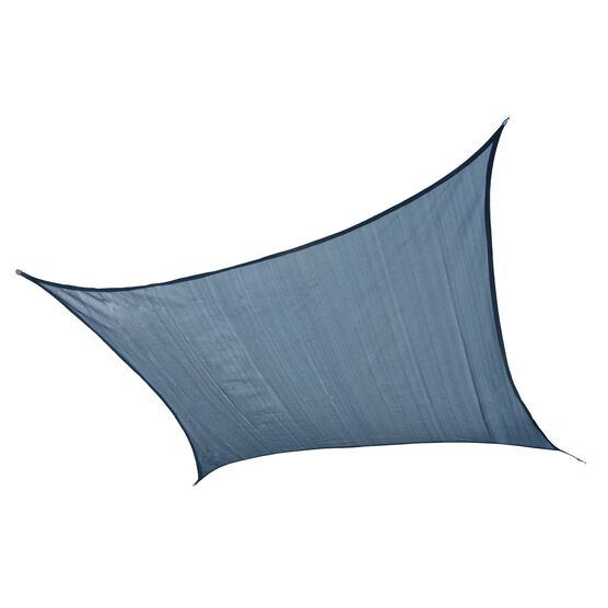 Shade Sail Square - Heavyweight 16 x 16 ft. Sand, SEA BLUE, hi-res image number null