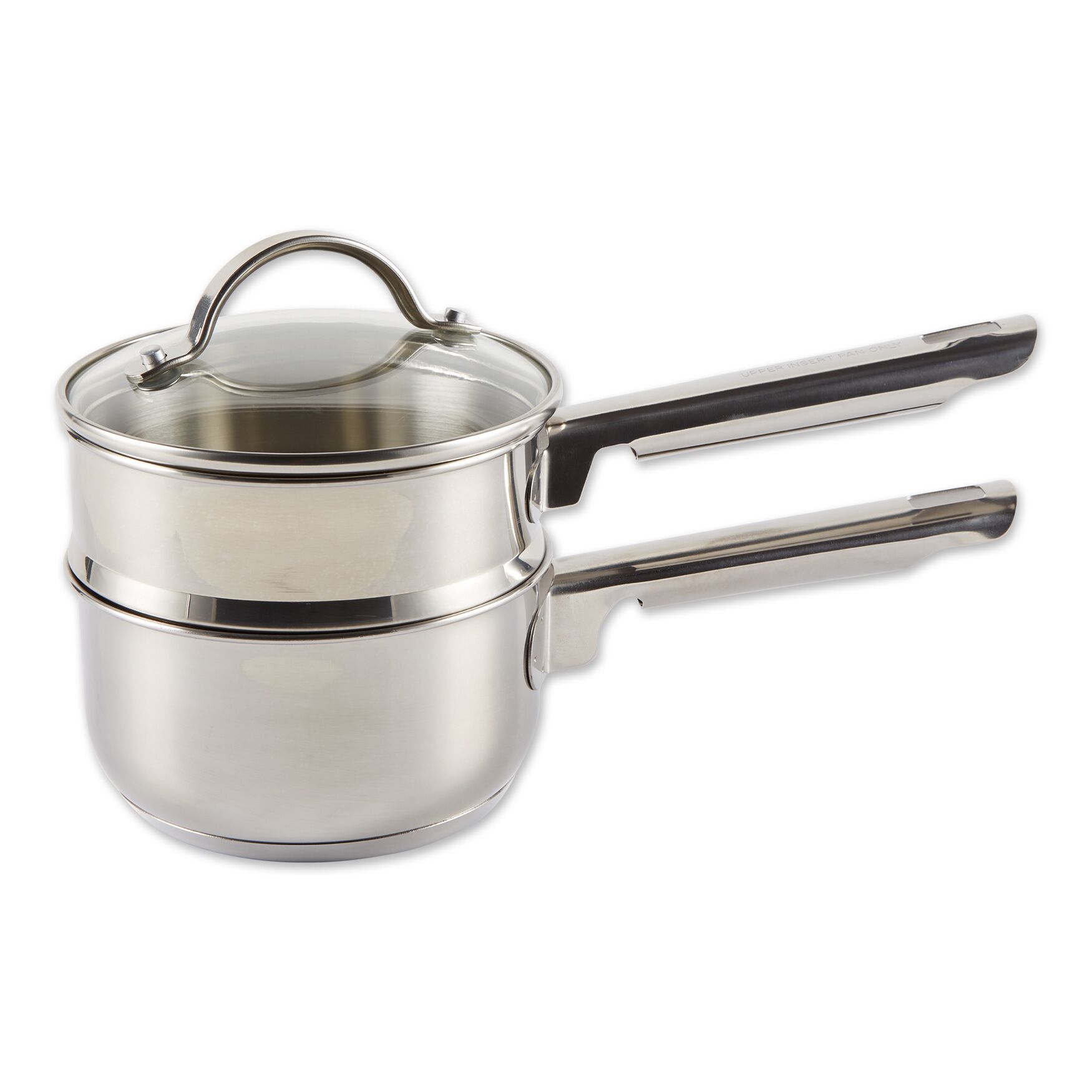 1 Qt Double Boiler - Induction, GRAY, hi-res image number 0