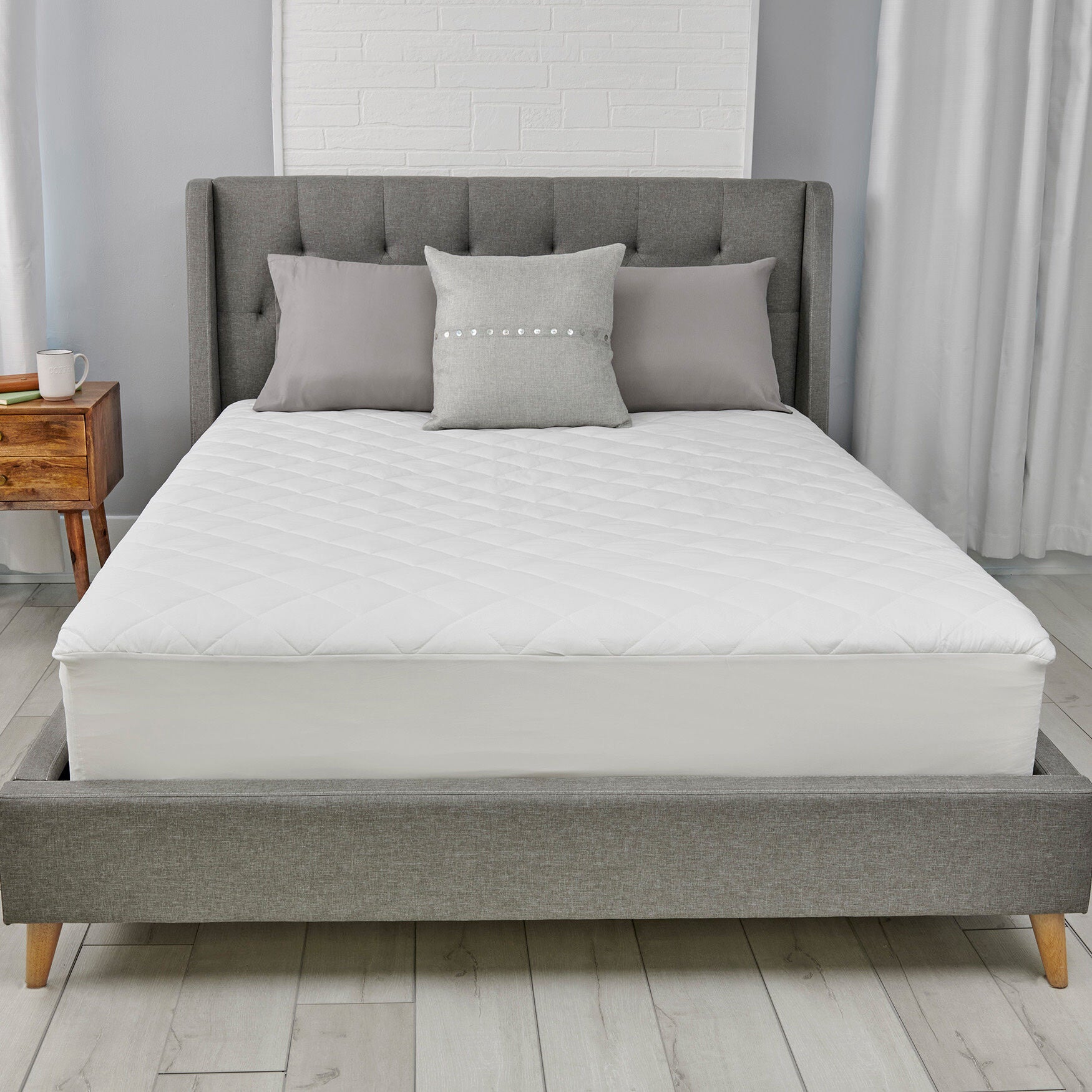 AllerEase Reserve Cotton Fresh Mattress Pad, , alternate image number 2