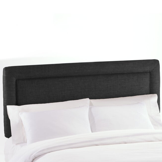 Upholstered Border Headboard in Linen, , hi-res image number null