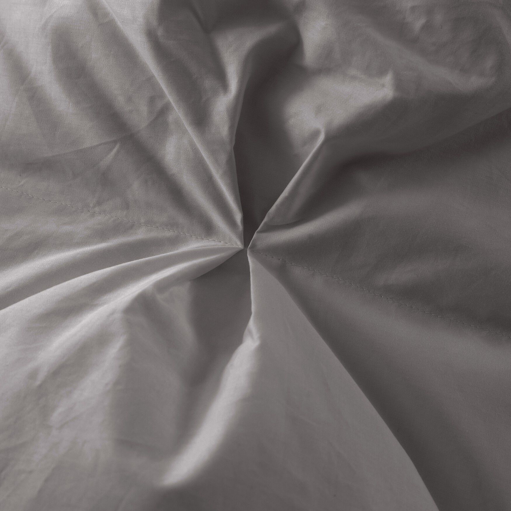 Pintuck Stitch White Duck Down Comforter, , alternate image number 7