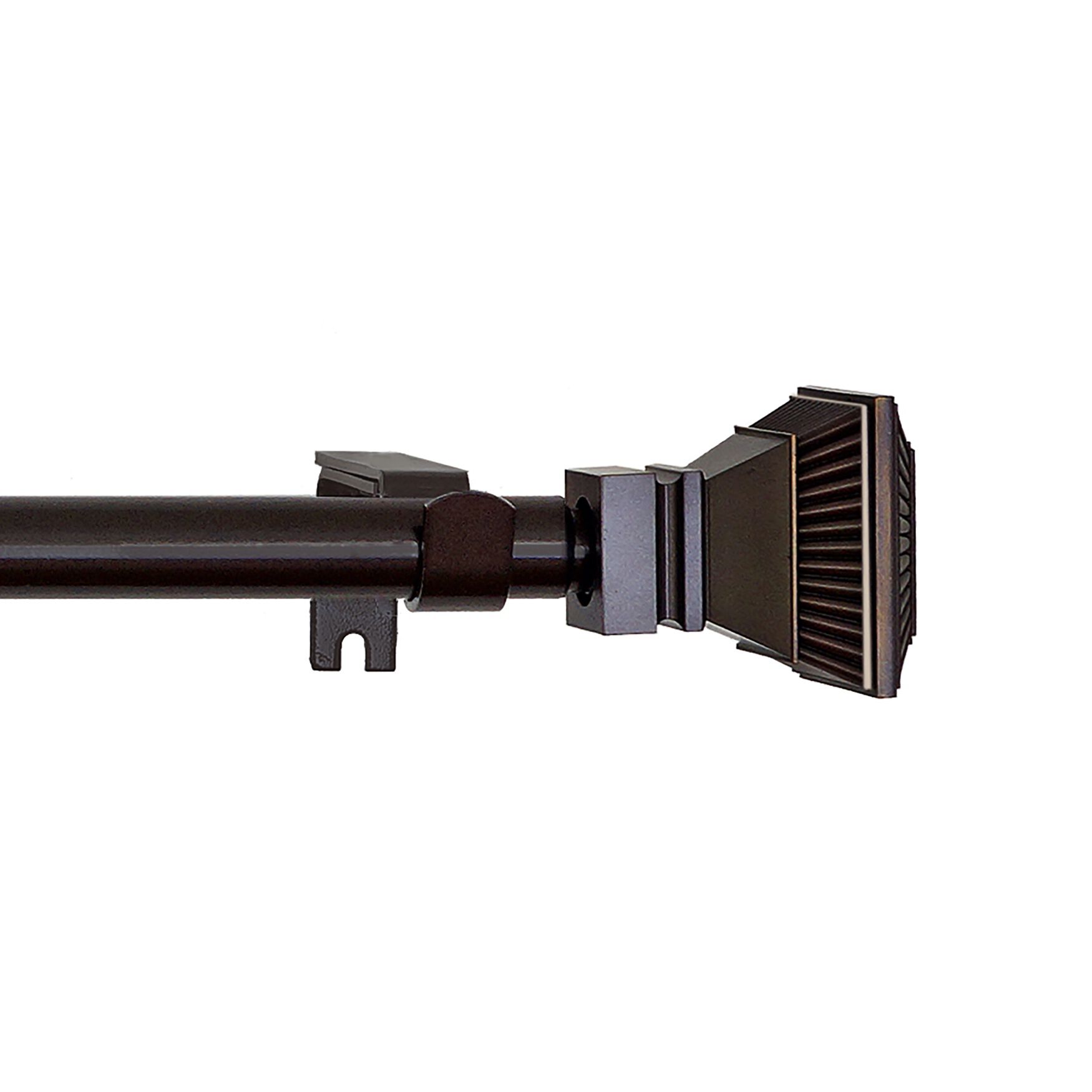 Buono Ii Decorative Rod And Finial Empire, BRONZE, hi-res image number 0