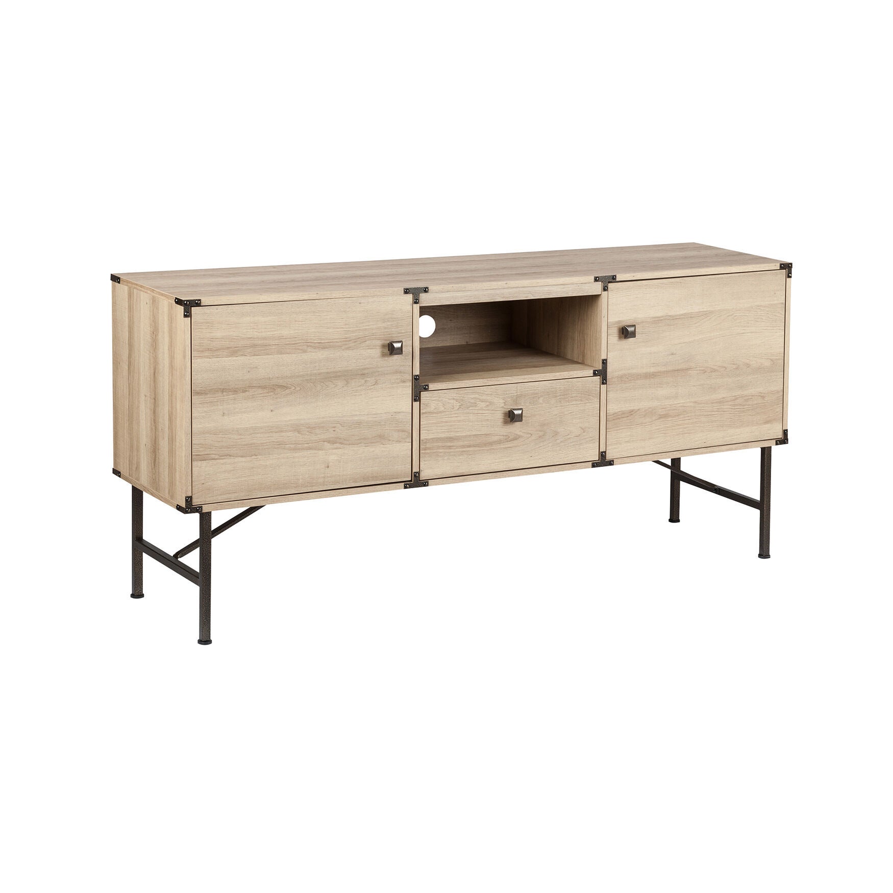 Langer Light Oak Media Console Mediaconsole Swimsuits For All