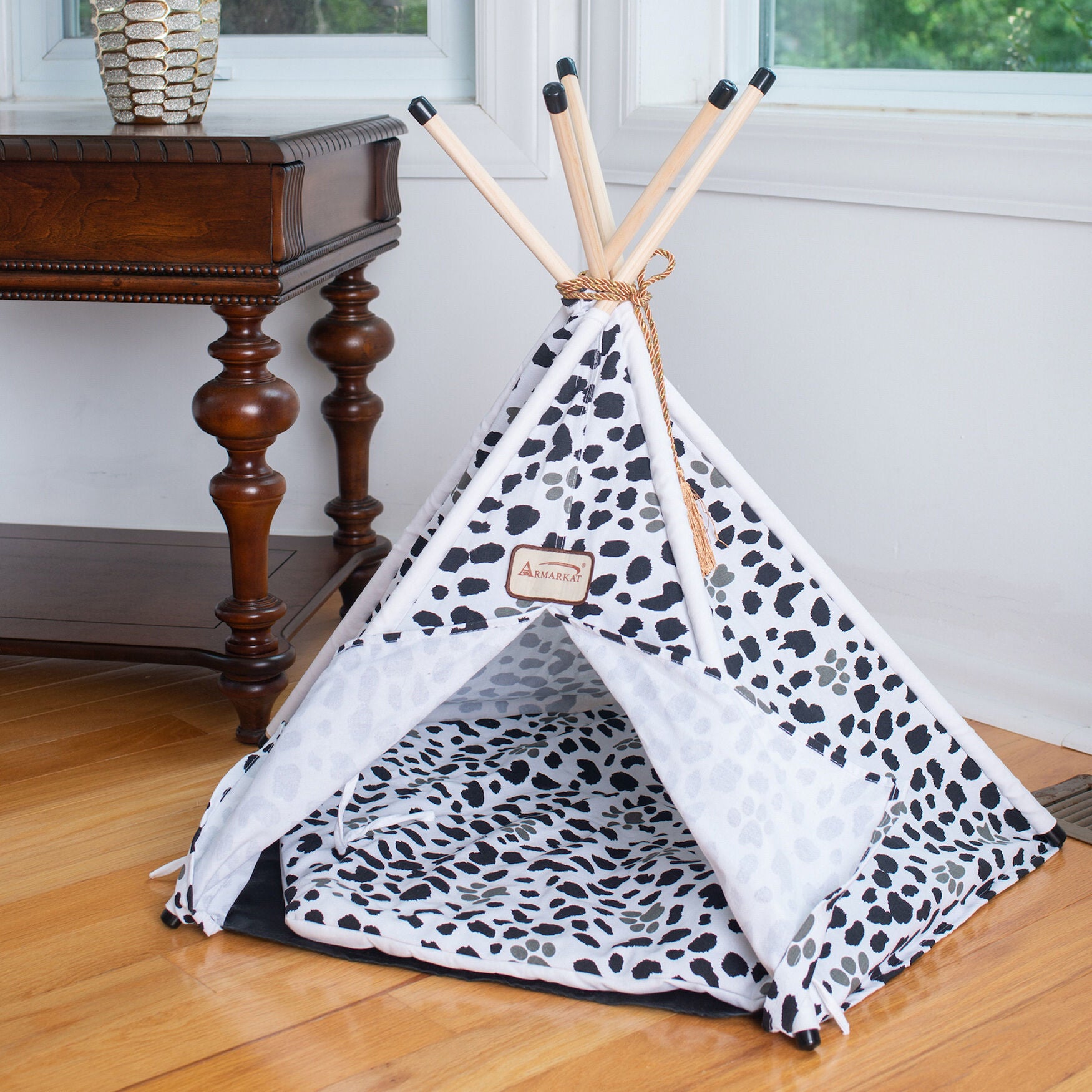 Pet Tent/Teepee Cat Dog Bed, , on-hover image number 1