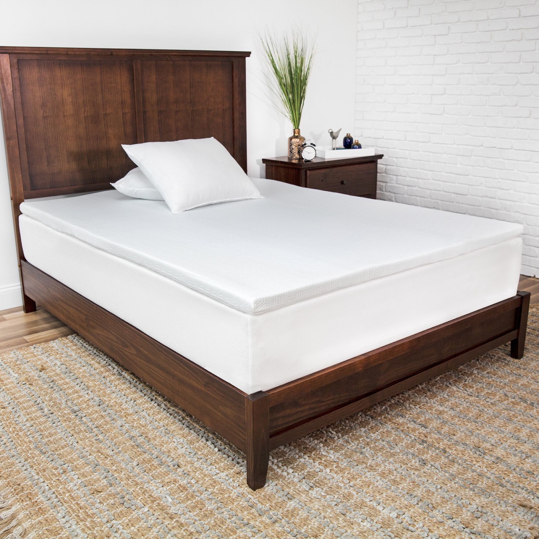 SensorPEDIC 2Inch Prime GelInfused Memory Foam Mattress Topper