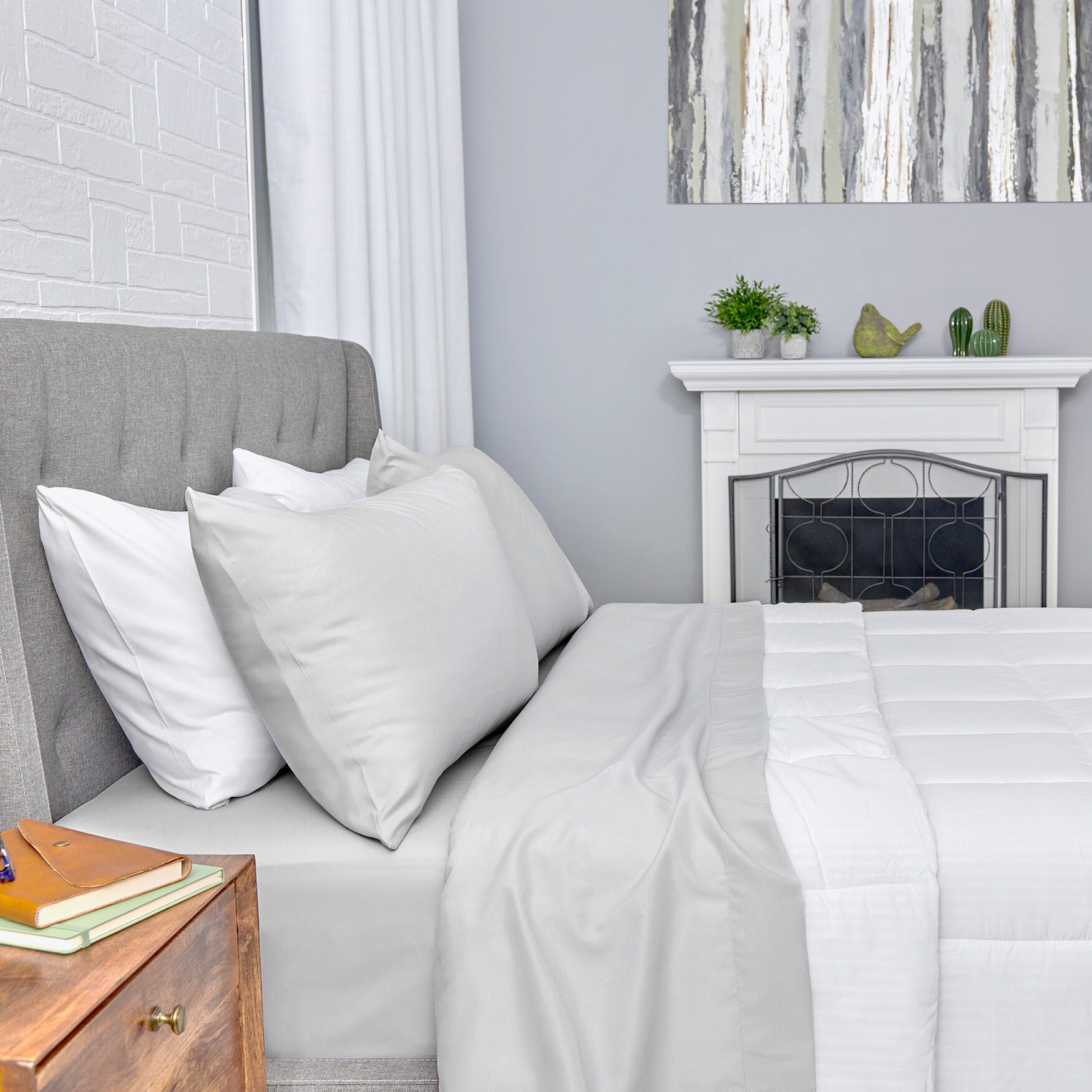 Sealy Charcoal Fresh & Cool Sheet Set Swimsuits For All