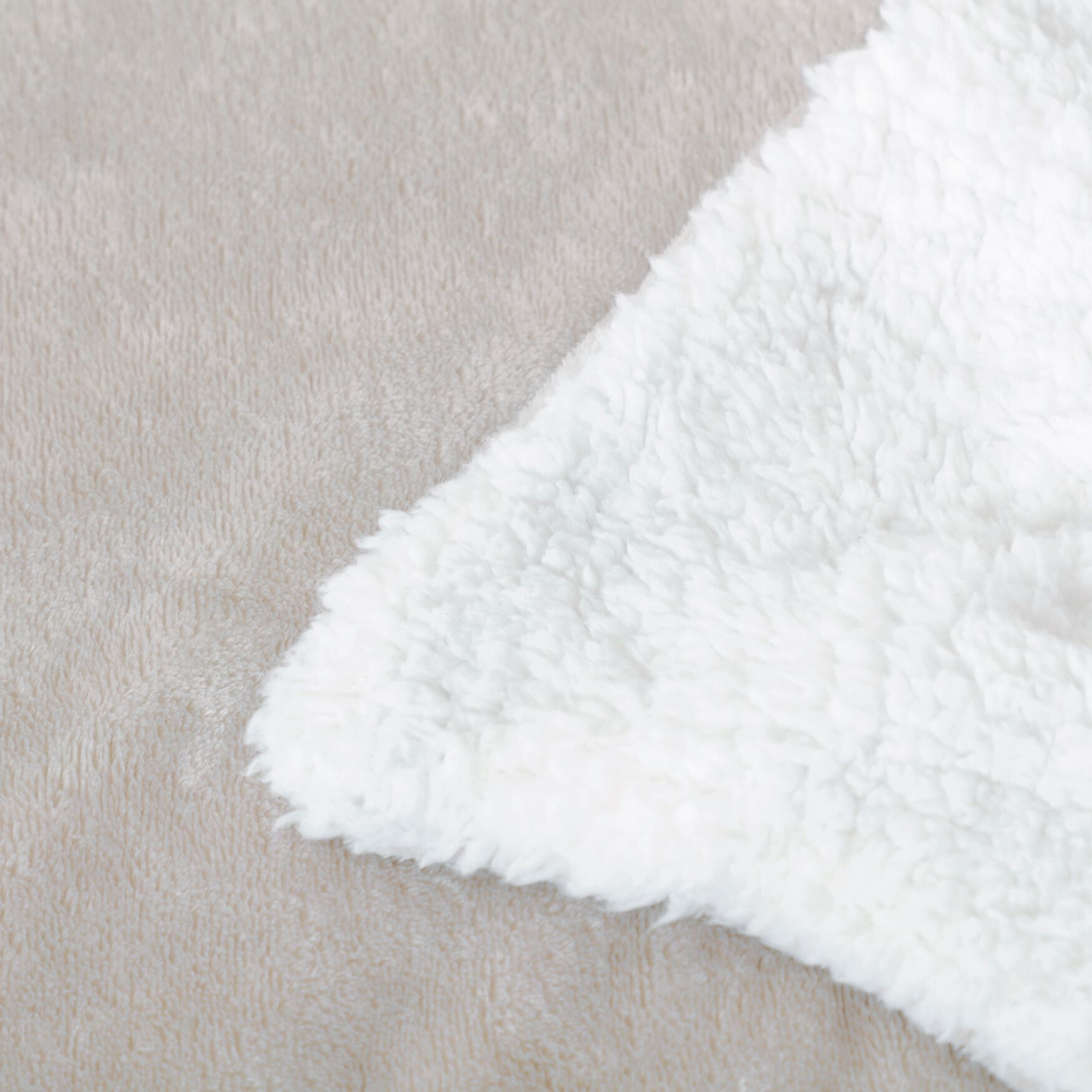 Soft Sherpa Reversible Duvet Cover for Weighted Blanket , , alternate image number 5