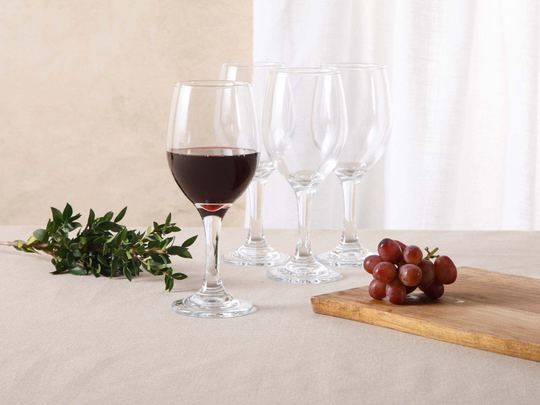 Set of 4 Bellinni Red Wine Glasses