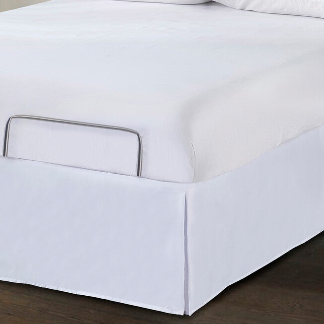 Bed Maker's Adjustable Bed Wrap-Around 15 inches" Tailored Bedskirt , , alternate image number null