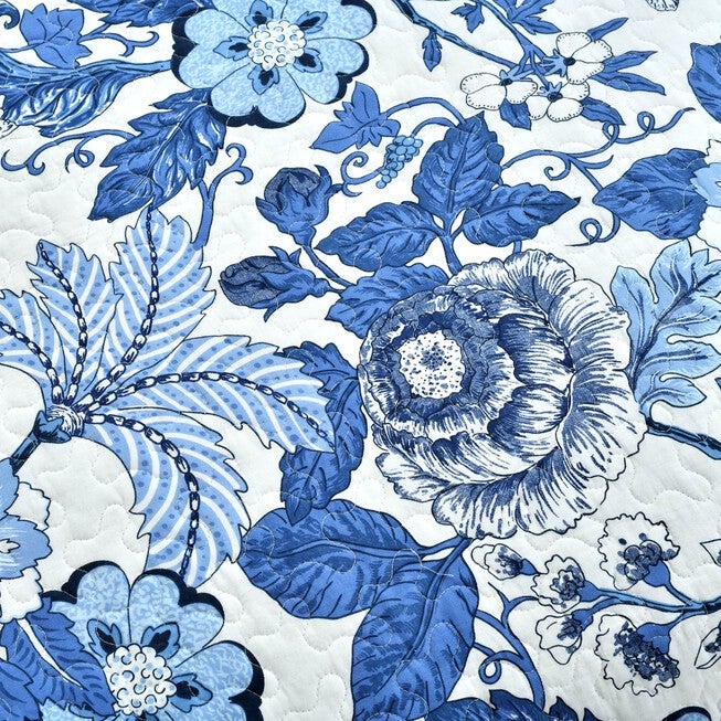 Lush Décor Sydney Quilt Black/Blue 3Pc Set, , alternate image number 10