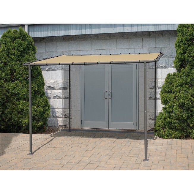 10x6 Solano Gazebo Canopy Tan Cover, , alternate image number 2