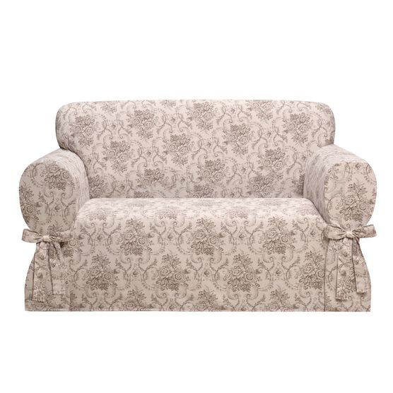 Kathy Ireland Chateau Love Seat Cover, , alternate image number null