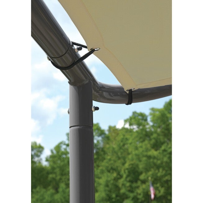 10x6 Solano Gazebo Canopy Tan Cover, , alternate image number 4