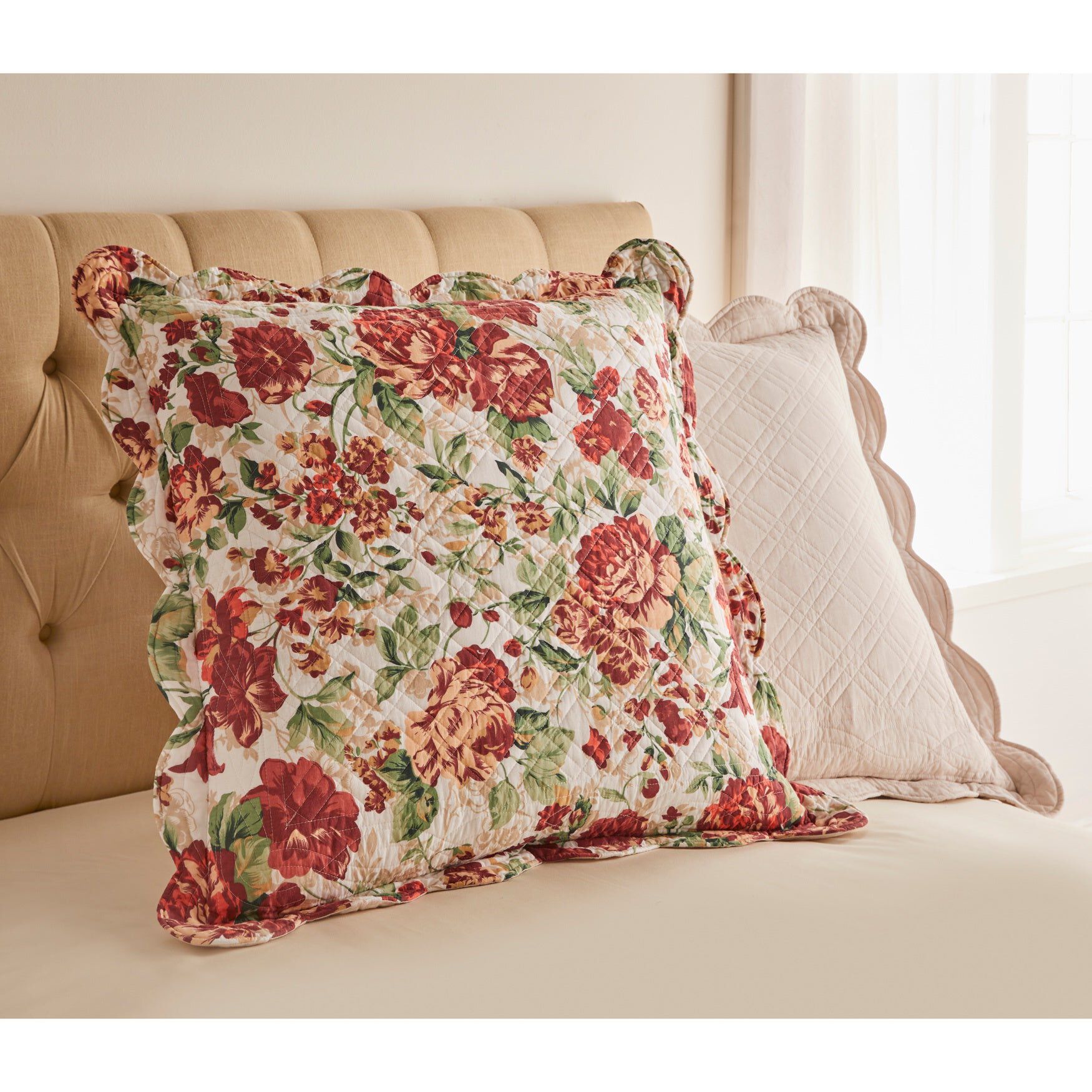 100% Cotton Florence Euro Sham