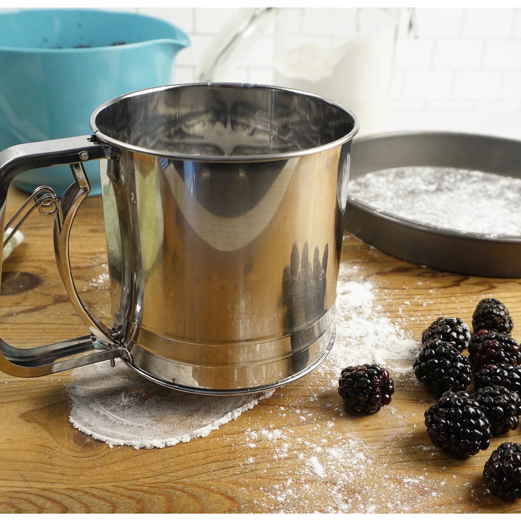 Triple Mesh Stainless Steel 5 Cup Flour Sifter Swimsuits For All