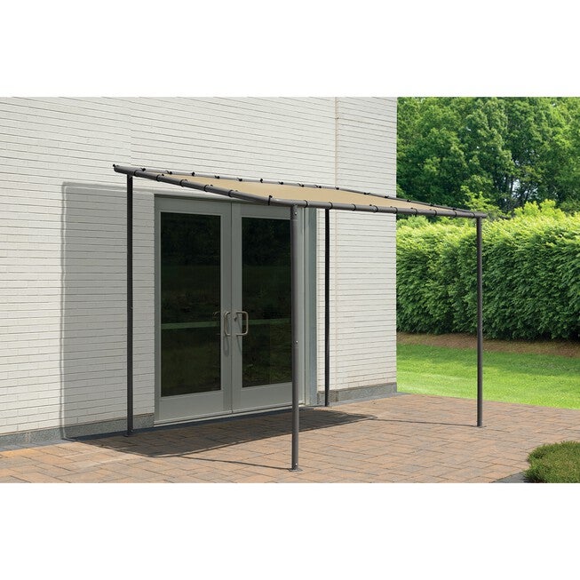 10x6 Solano Gazebo Canopy Tan Cover, , alternate image number 3