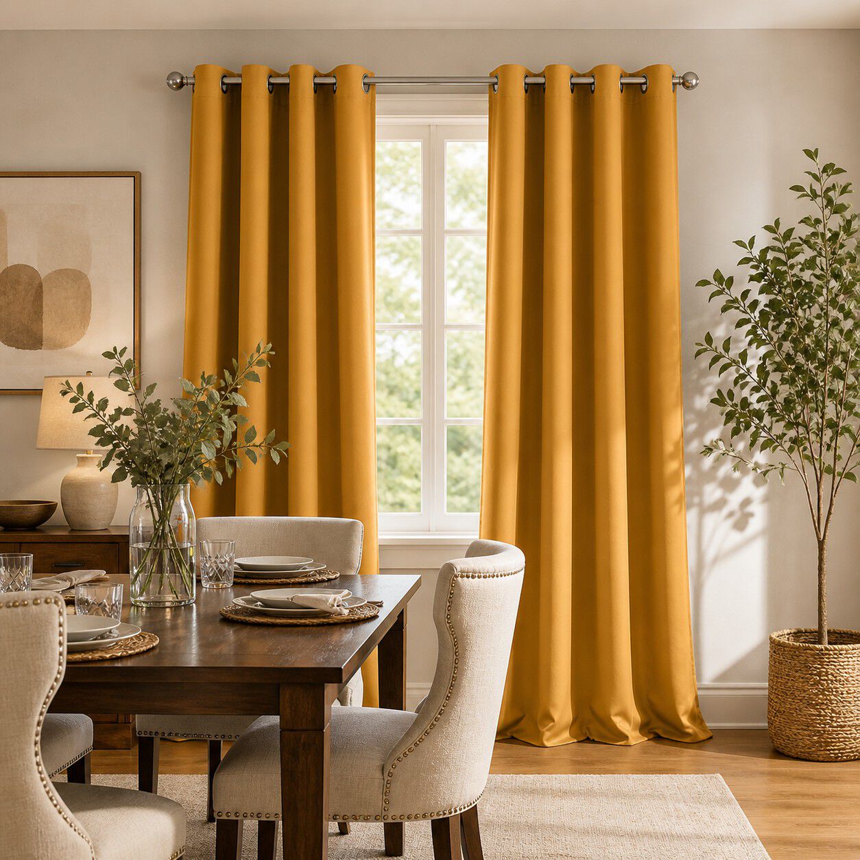 BH Studio Room-Darkening Grommet Panel