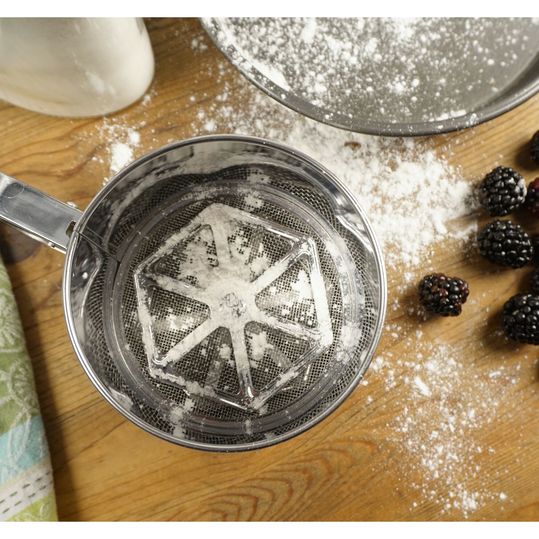 Triple Mesh Stainless Steel 5 Cup Flour Sifter Swimsuits For All