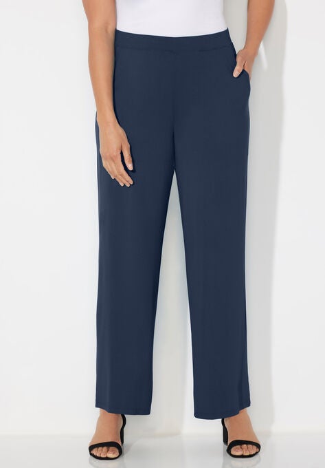 AnyWear Wide Leg Pant, NAVY, hi-res image number null