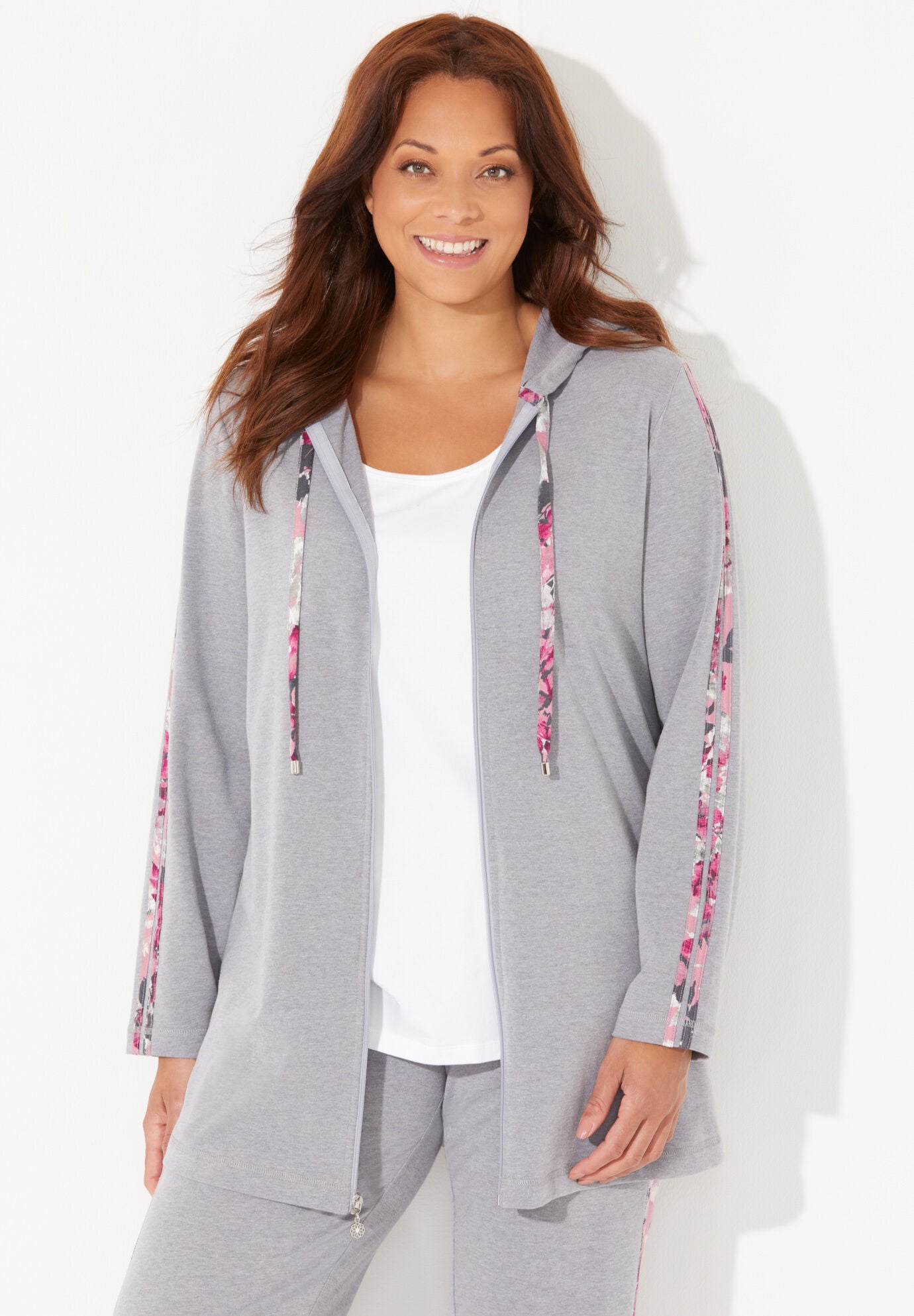 French Terry Motivation Jacket, , alternate image number 3