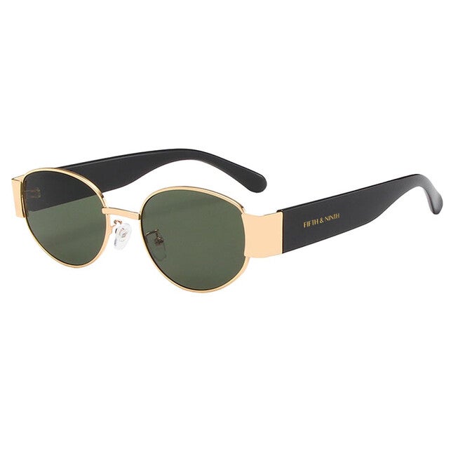 Elliott Polarized Sunglasses, GREEN GOLD, alternate image number null