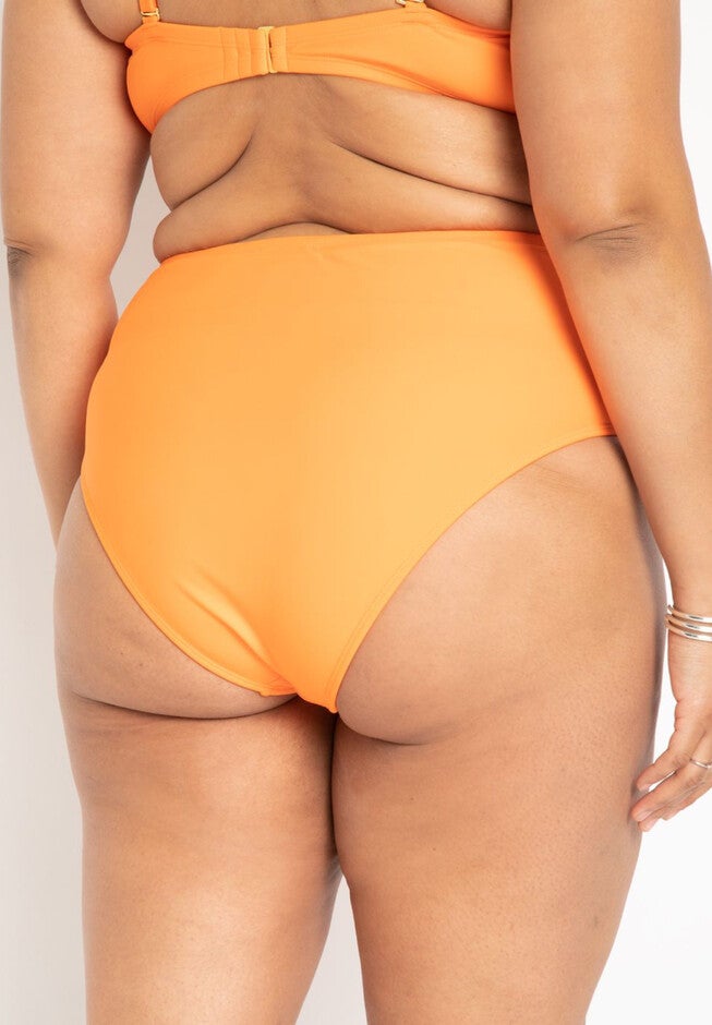 Gabi Fresh Swim x ELOQUII High Waisted Bikini Bottom with Side Sash, , alternate image number null